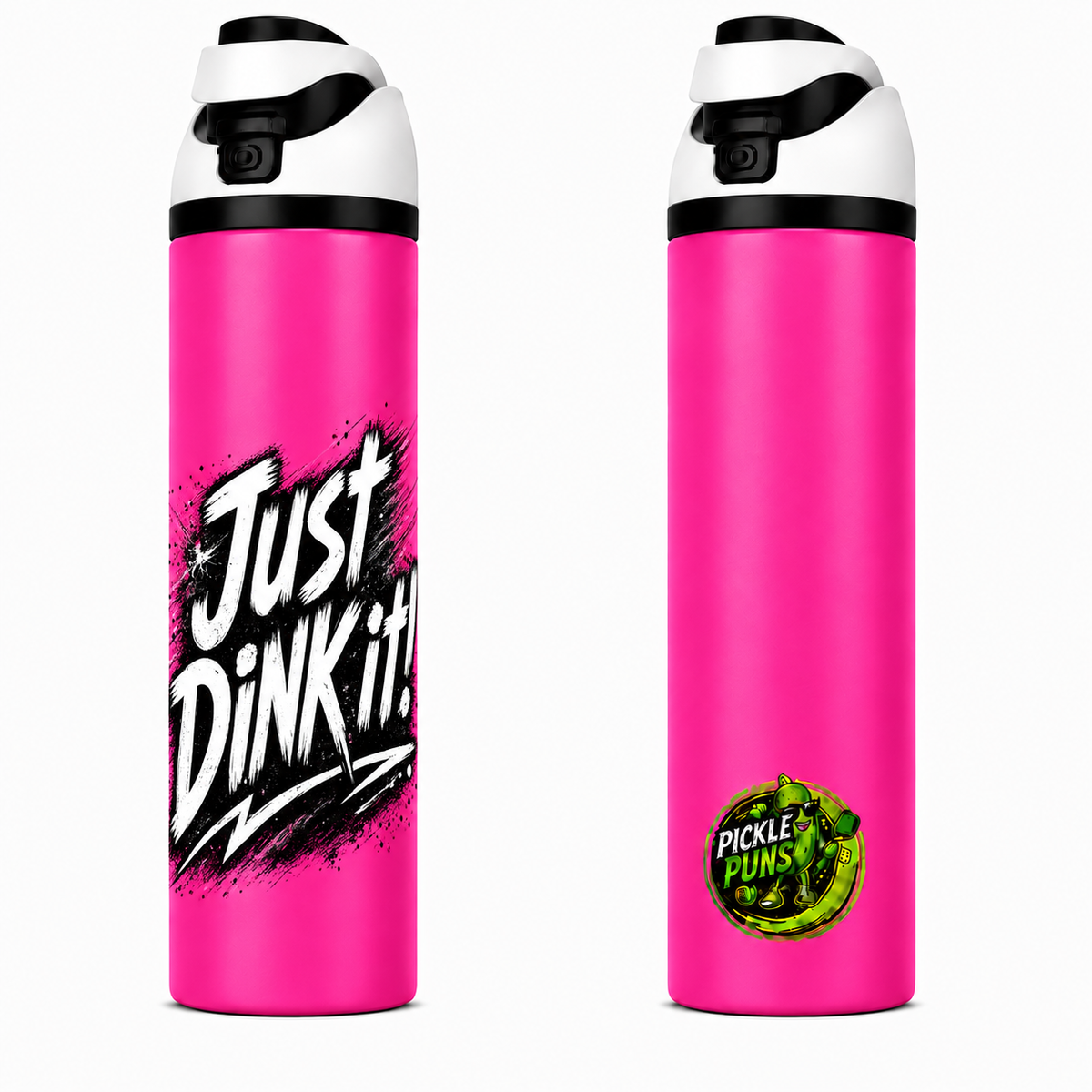 “Just Dink It” 1 Litre Stainless Steel Tumbler