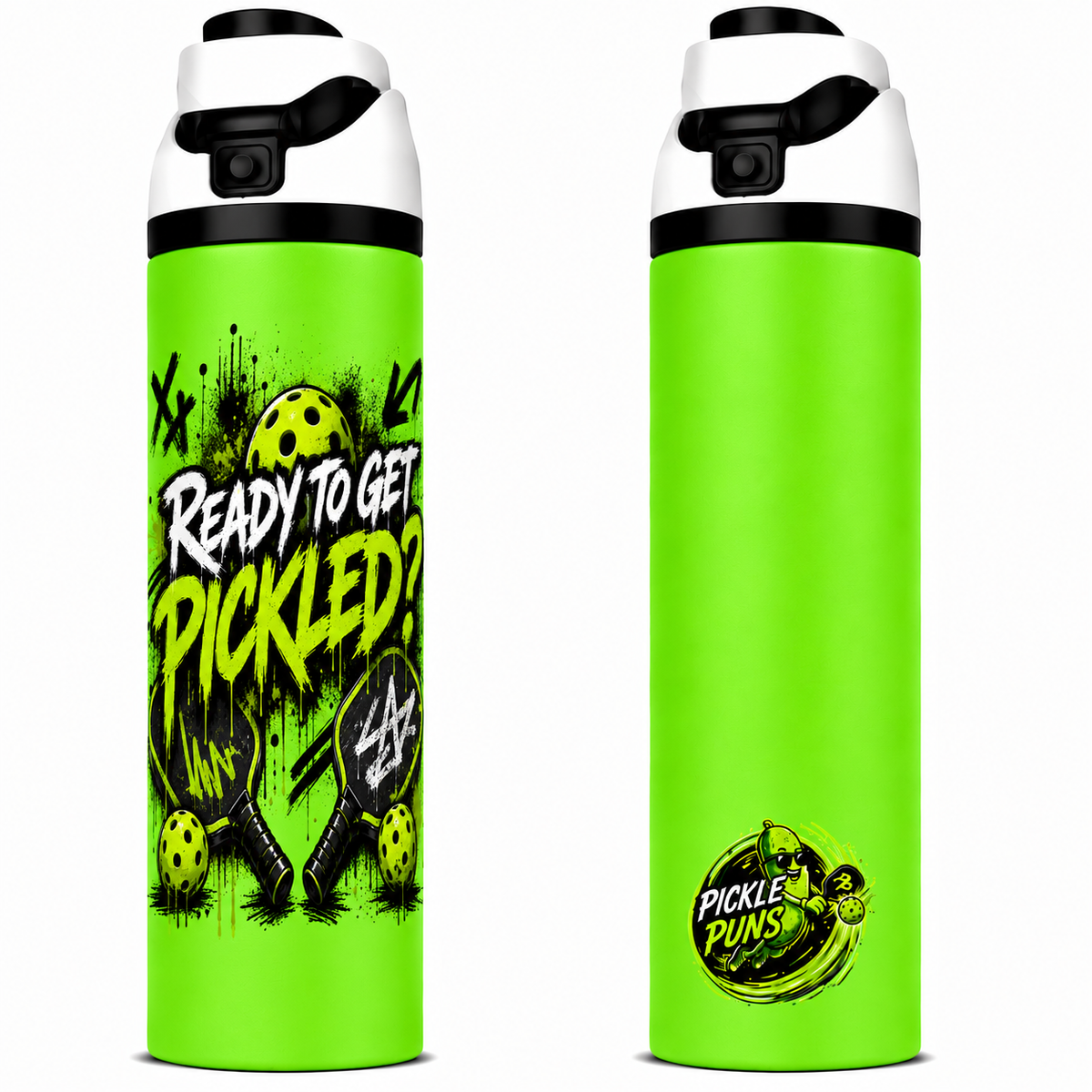 Double Walled 1 Liter Tumbler ~ Ready To Get Pickled?