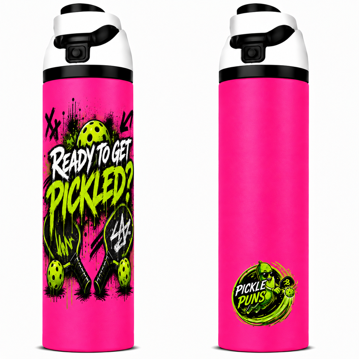 Double Walled 1 Liter Tumbler ~ Ready To Get Pickled?