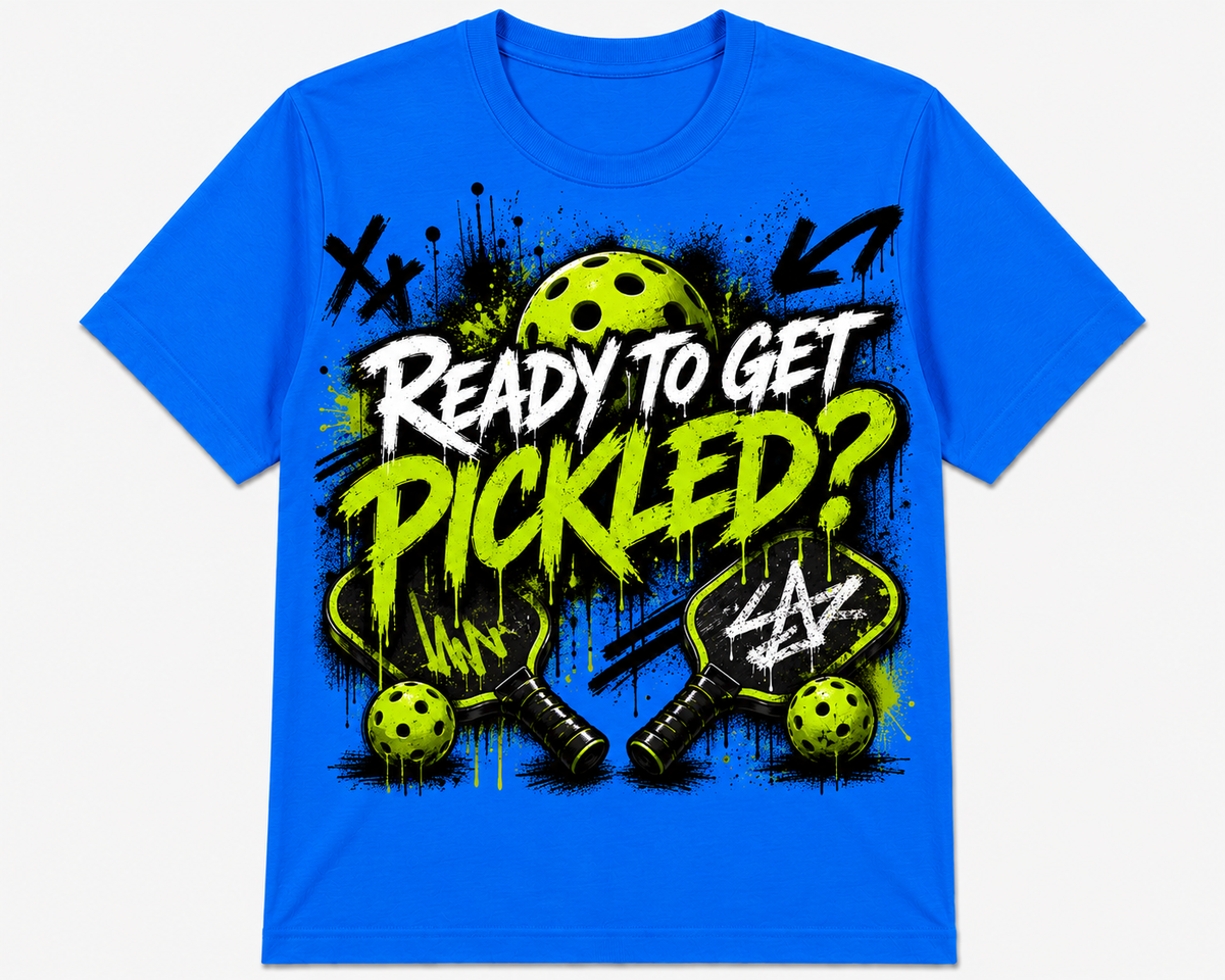 Short Sleeve Polyester Sports Shirt ~ Are You Ready to get Pickled?