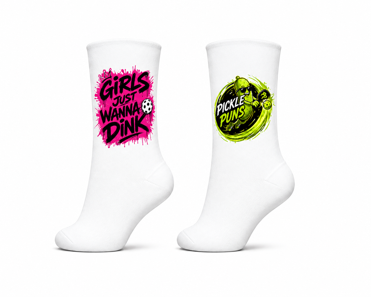 Socks ~ Girls Just Wanna Dink